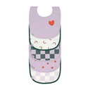 LÄSSIG - Value Pack Bib - Happy Rascals - Heart Lavender