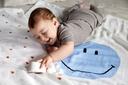 LÄSSIG - Muslin Baby Comforter - Star olive