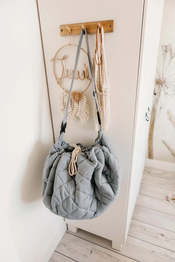Play&go - Dusty blue organic babymat - 4 - Babette Oostduinkerke