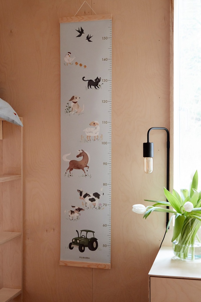 Filibabba - Growth chart - Farm animals