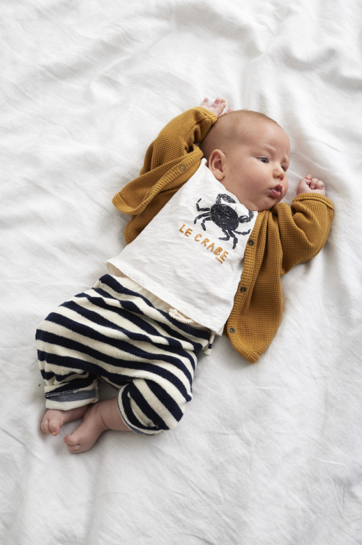 My Little Cozmo - Adam268-4 - 
Oganic waffle baby jacket