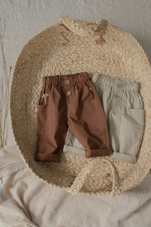 1+ In the family - Dairo pants - Beige 