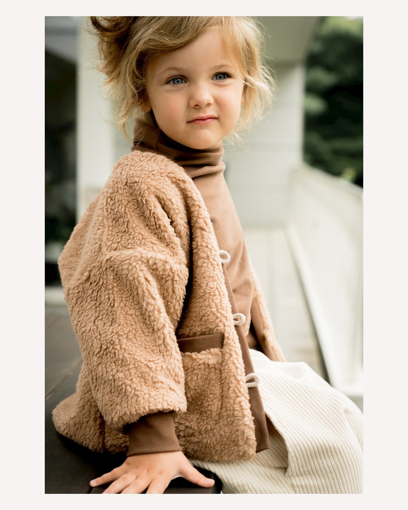 Bonnie & the gang - Arlo jacket Mocha Chocolate