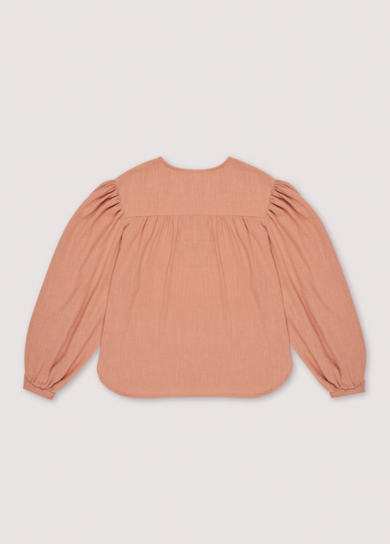 The new society - Melrose blouse clay
