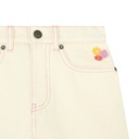 Hundred Pieces - Flared denim West - Lychee     