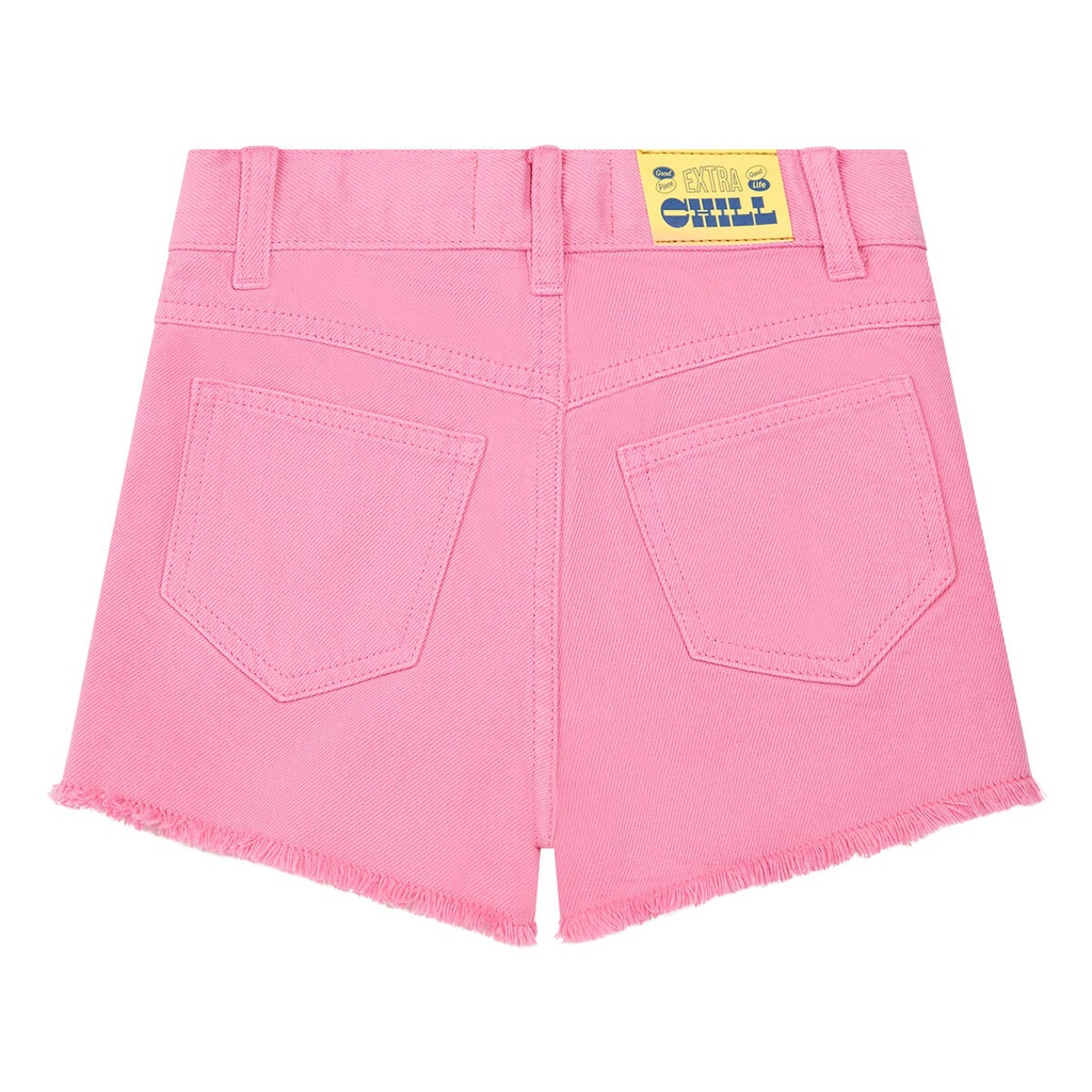 Hundred Pieces - Denim short Yet - Candy pink 