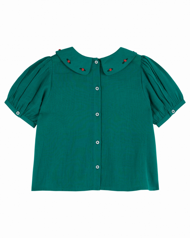 Emile et Ida - Blouse smockee - Haricot