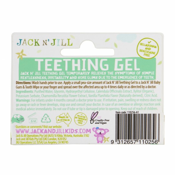 Jack 'n Jill - Natural Teething gel