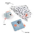 Done by Deer - Tiny activity toys gift set - Blue