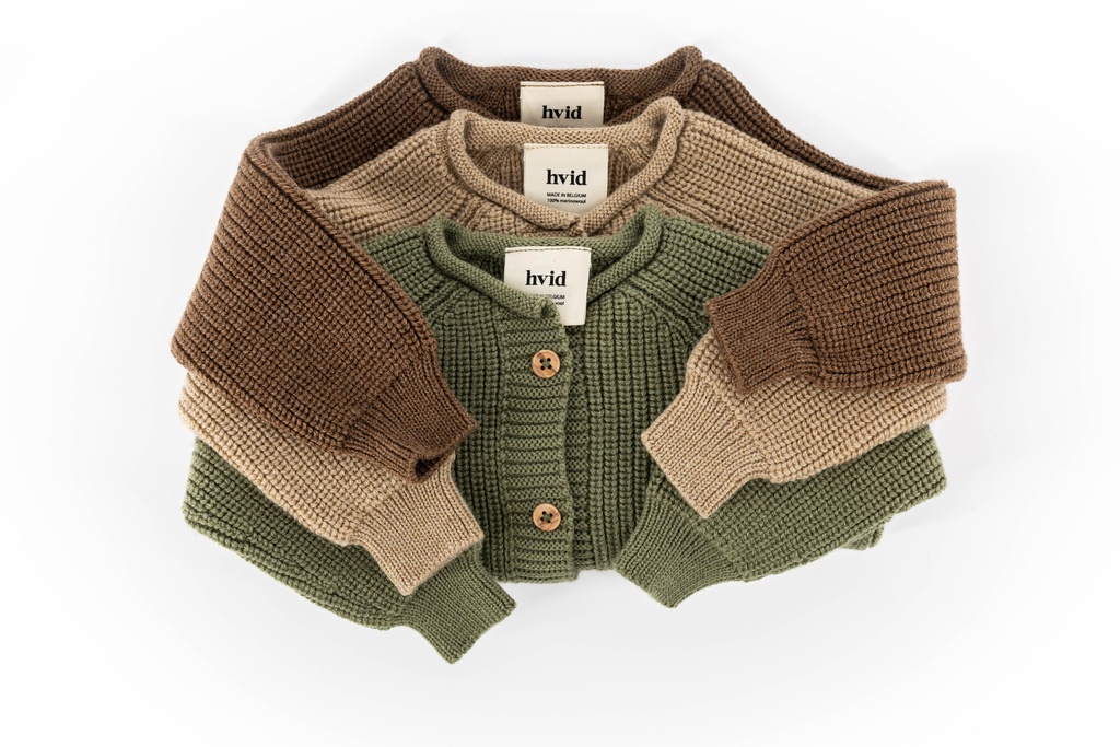Hvid cardigan Inga - 1 - Babette Oostduinkerke