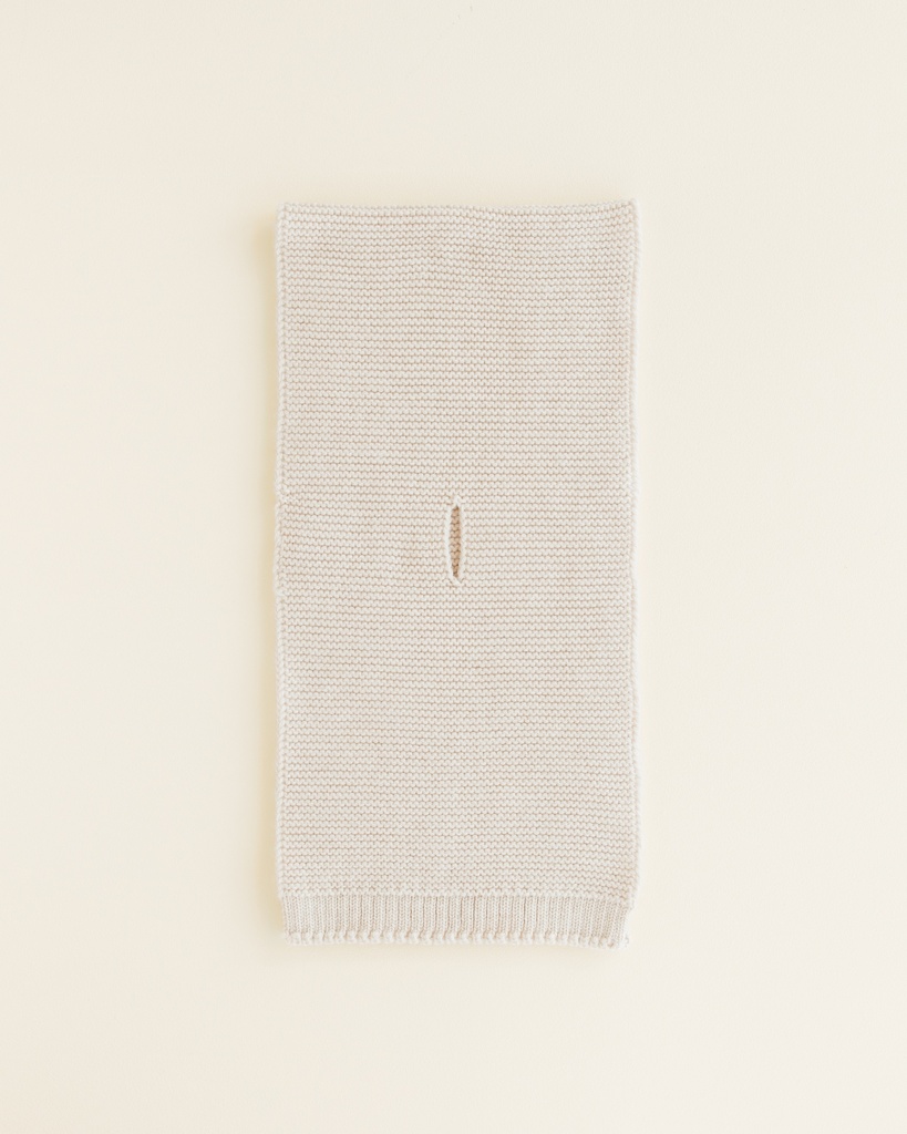 Hvid scarf Ivo