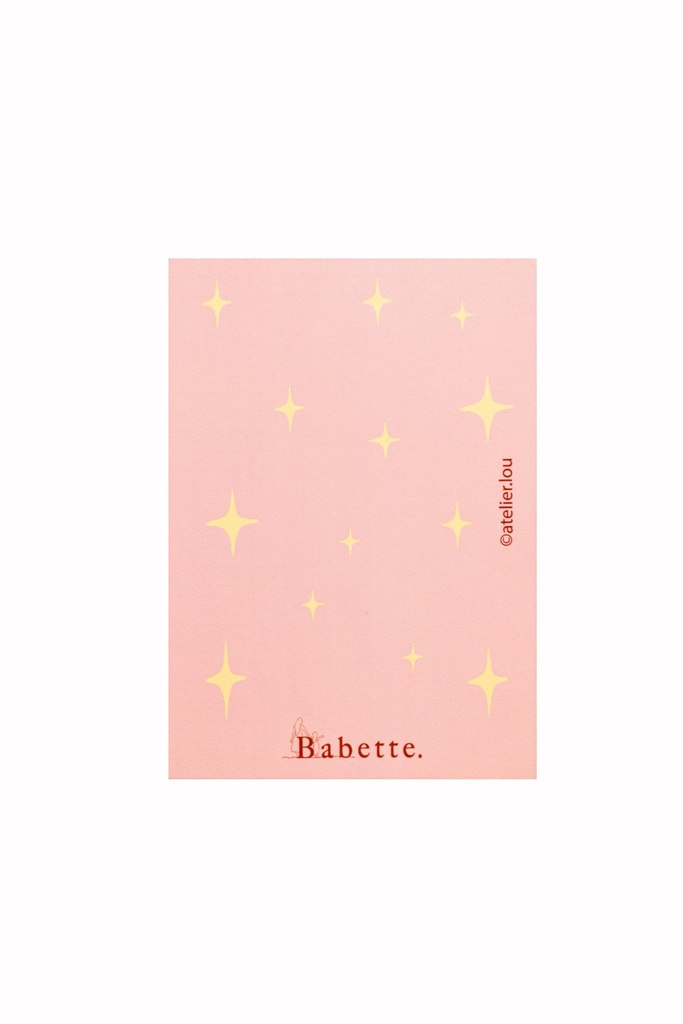 Atelier Lou - Wenskaart Kerst - Merry Christmas - 1 - Babette Oostduinkerke