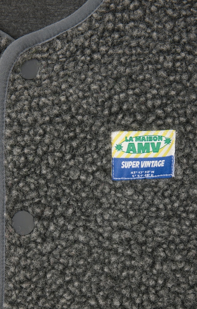 American Vintage - Hoktown vest zonder mouw (knoopsluiting) 