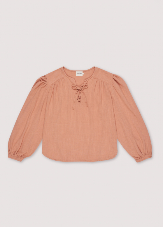 The new society - Melrose blouse clay