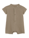 HUTTEliHUT - Playsuit SS Muslin - Silver Sage