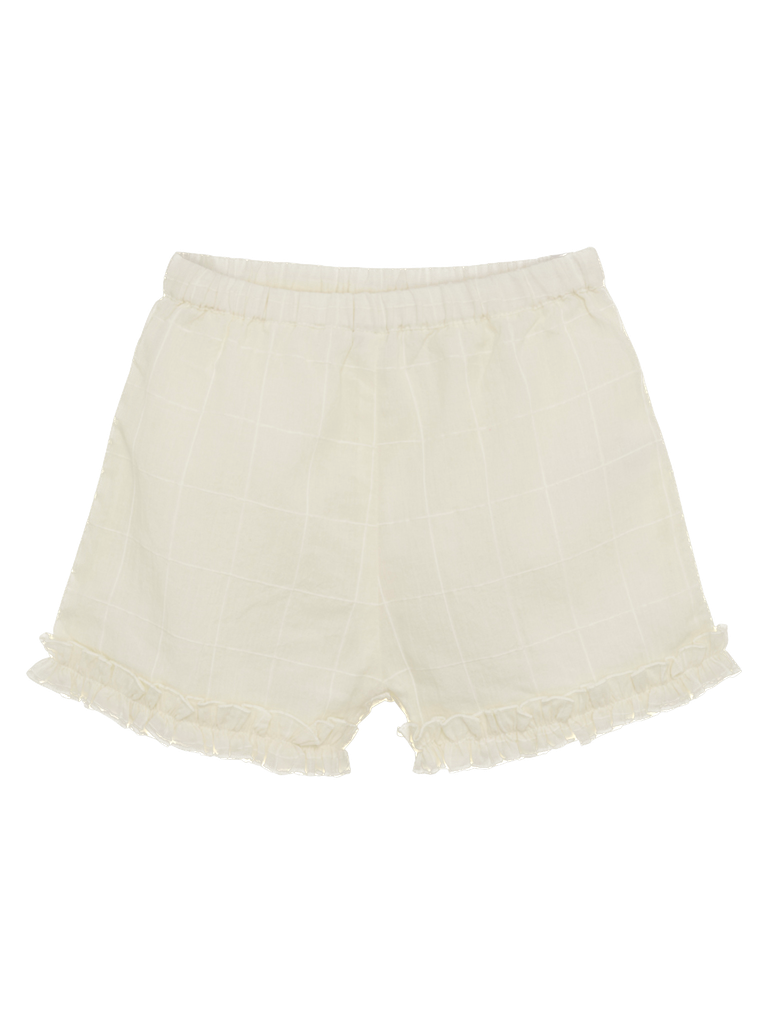 HUTTEliHUT - Shorts Woven - Eggnog