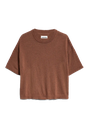 ArmedAngels - Lillaas lino t-shirt - Nutshell
