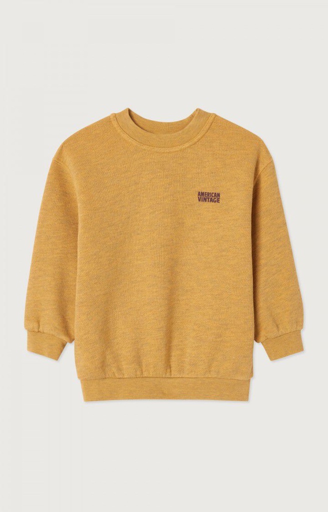 American Vintage - Doven sweater - Curry (7 jaar)