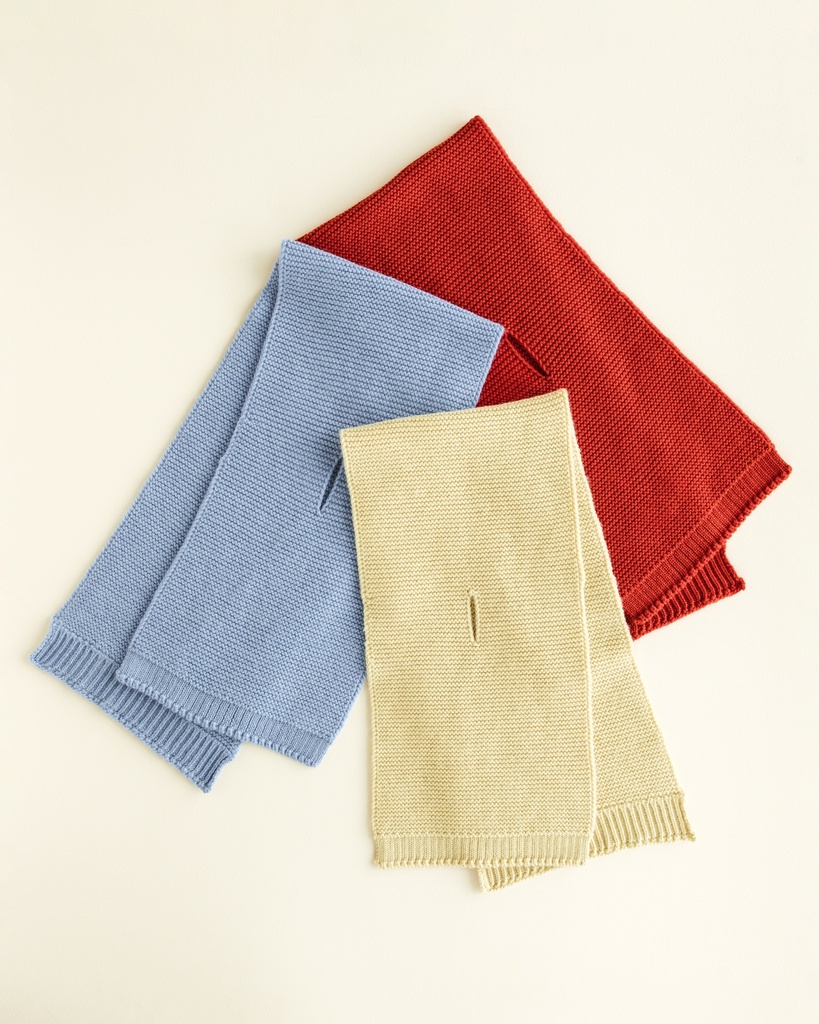 Hvid scarf Ivo (Cream)