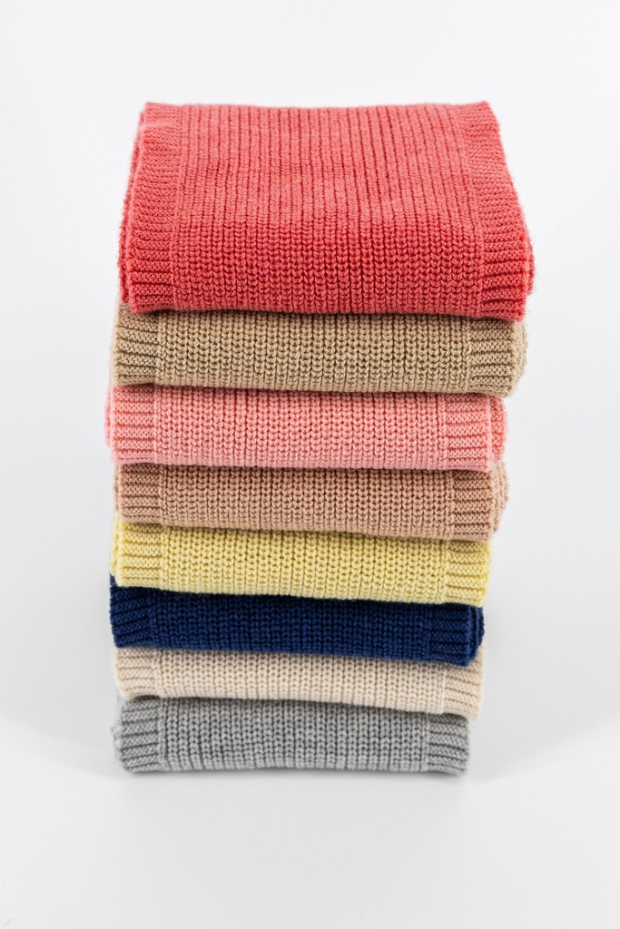 Hvid scarf Gustave (Light Yellow)