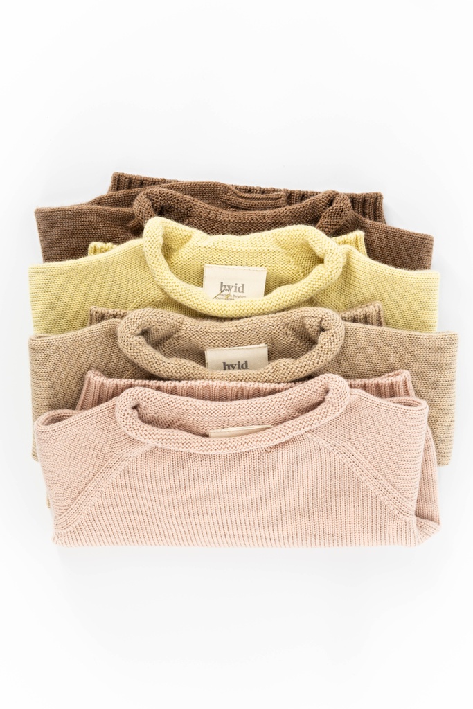 Hvid sweater Georgette (6-9M, Light Yellow)