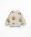 Play Up - Printed fleece sweater K 3AQ11352