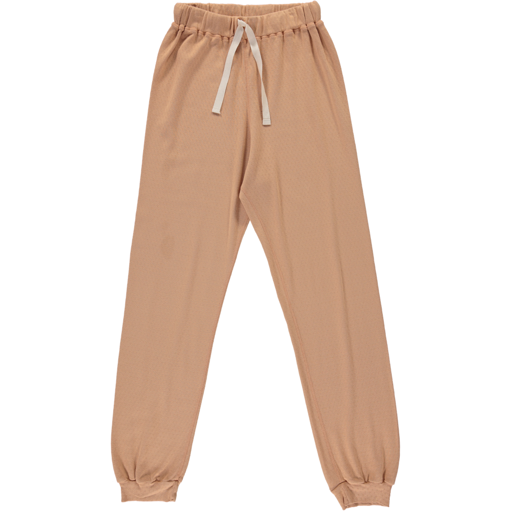 Poudre organic - Pantalon ononis ajouré - Indian tan