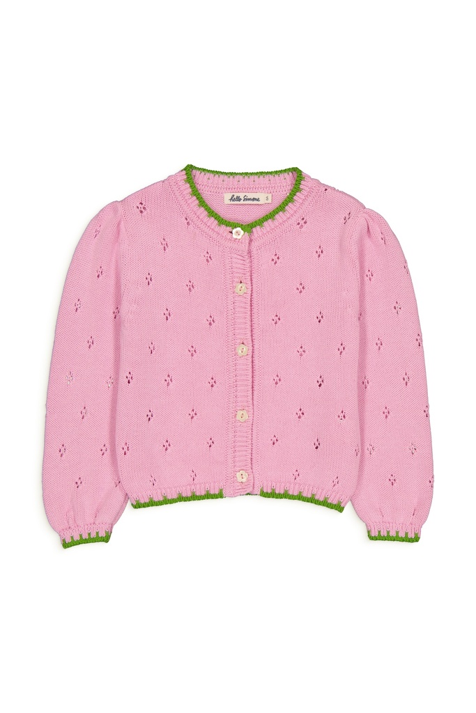 Hello Simone - Lison Cardigan Rose