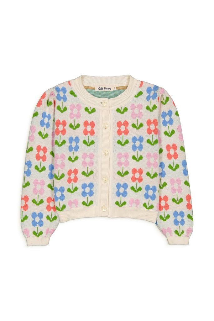 Hello Simone - Lison Cardigan Fleurette