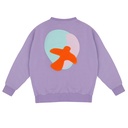 Jenest - Dream bird sweater in mauve purple