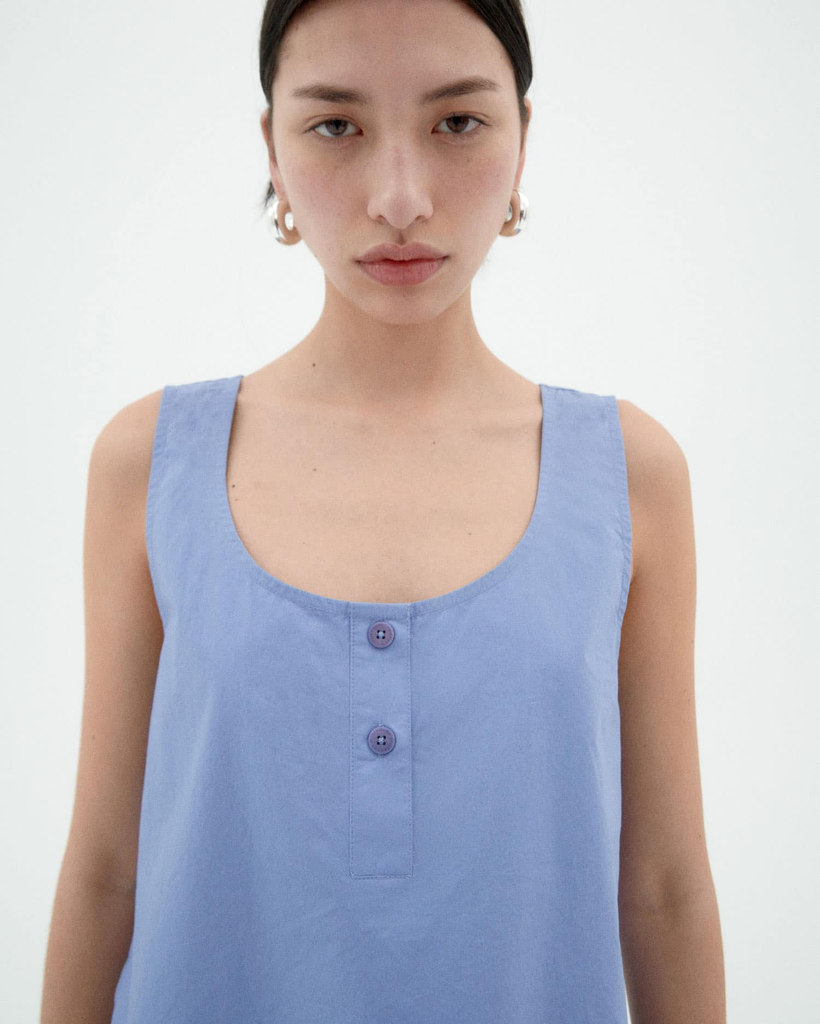 Thinking MU - Persian blue Justine top