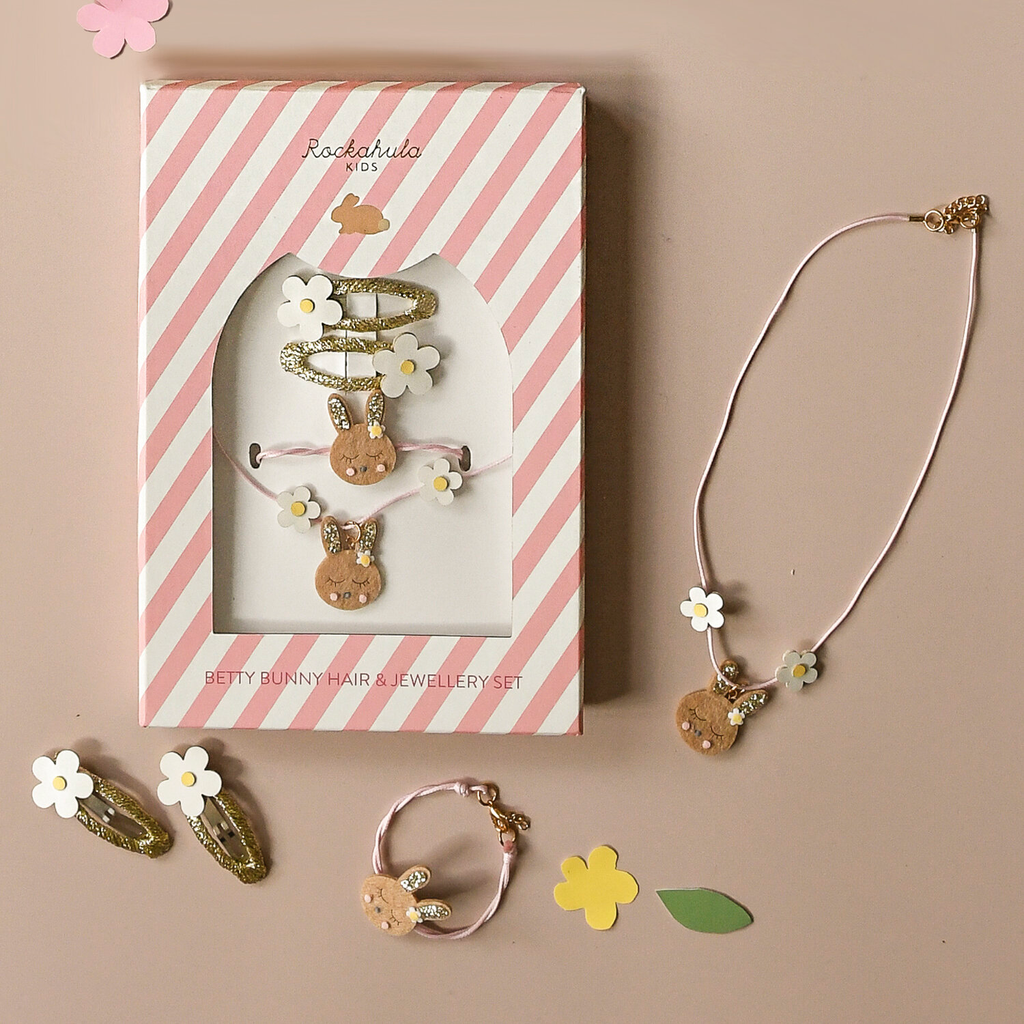 Rockahula - Betty Bunny hair & jewellery set