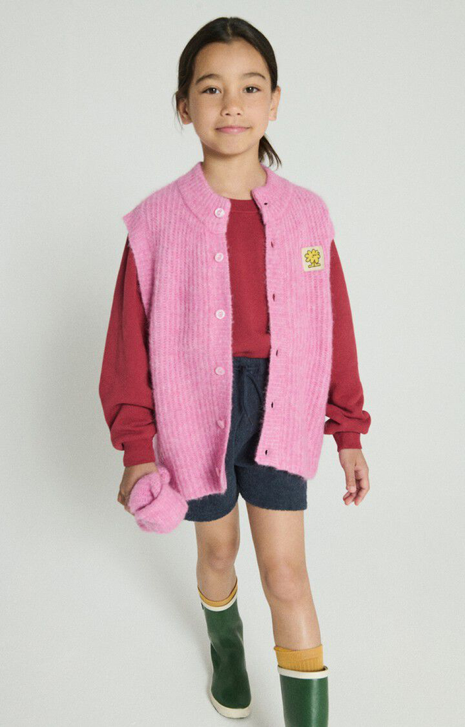 American Vintage - Gilet East (Rose Bubble Chine)