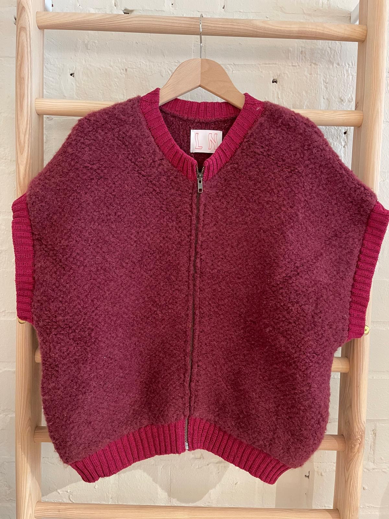 Ln - Billy Body warmer Burgundy