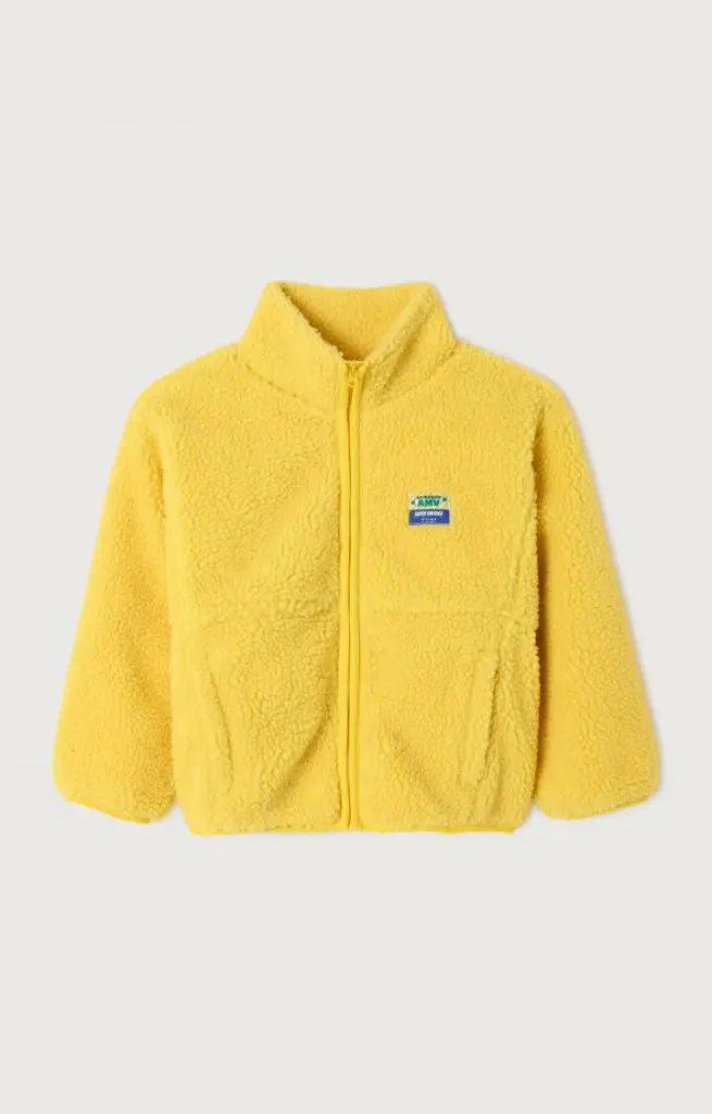 American Vintage - Hoktown Vest met  lange mouwen in Jonquille (5 jaar)