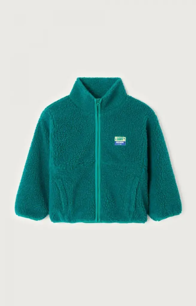 American Vintage - Hoktown Vest met  lange mouwen in Menthol (5 jaar)