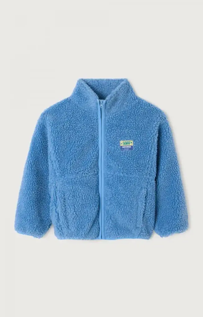 American Vintage - Hoktown Vest met  lange mouwen in Celestial