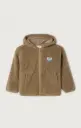 American Vintage - Hoktown Vest met  lange mouwen en kap in Muscade Chine
