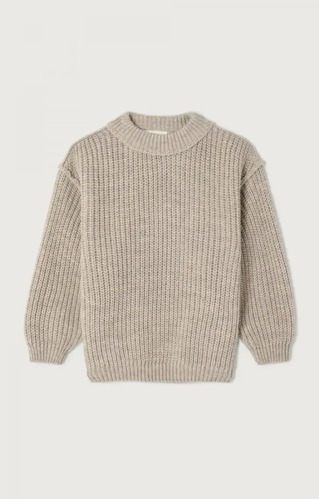 American Vintage - Crashway trui in Brume Chine