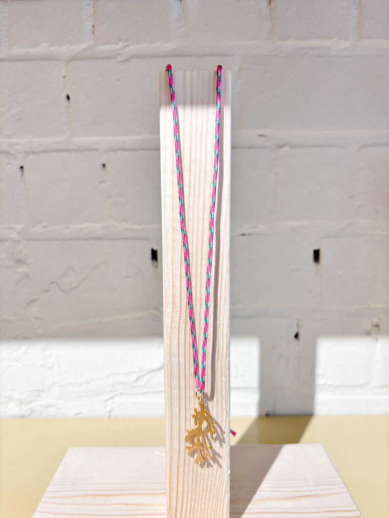 Kimchi - Ketting touw koraal