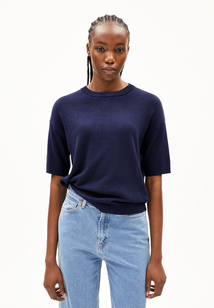 ArmedAngels - Lizaa Lino (Tinted navy)