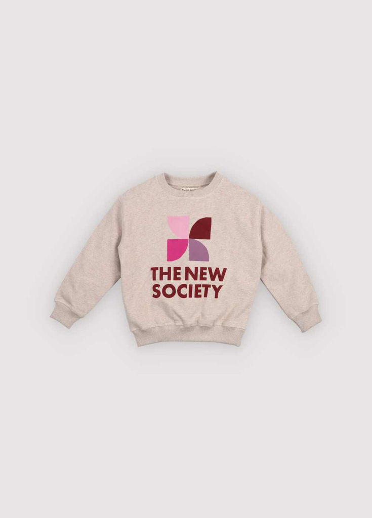 The new society - Logo sweater Moonlight