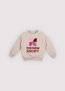 The new society - Logo sweater Moonlight