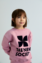 The new society - Logo sweater Dream blush