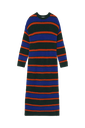 The tiny big sister - Knitted striped dress