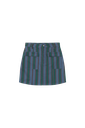 The tiny big sister - Striped mini skirt
