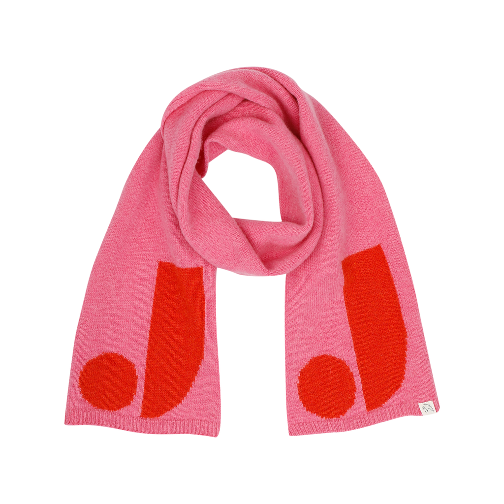 Jenest - J sjaal (roze)