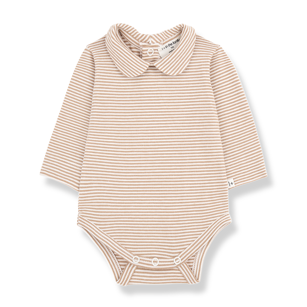 1+ In the family - Lourdes biscotto collar body