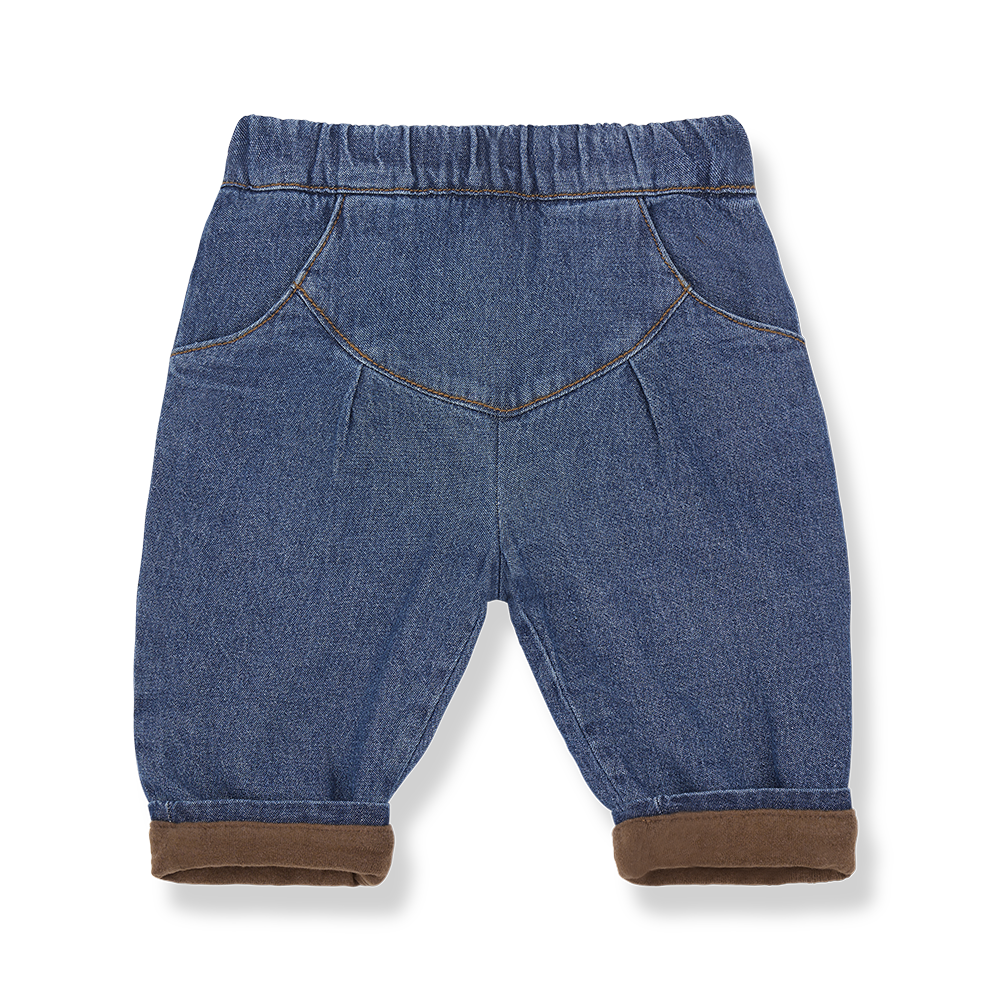 1+ In the family - Sigrid denim lined pants