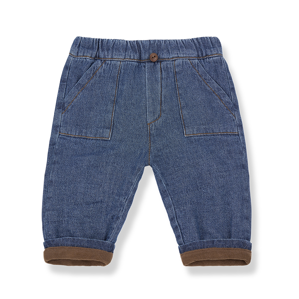 1+ In the family - William denim lined pants 